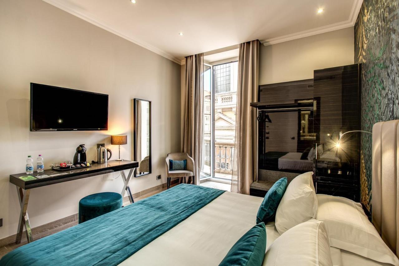 Relais De La Poste Hotel Rome Bagian luar foto